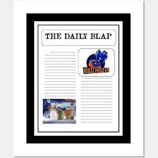 Watchbots The Daily Blap Posters and Art